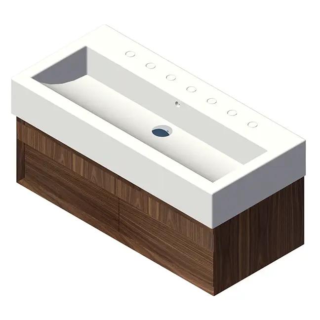 Lacava Luce 40" Wall-Mount Under-Counter Vanity by Lacava
