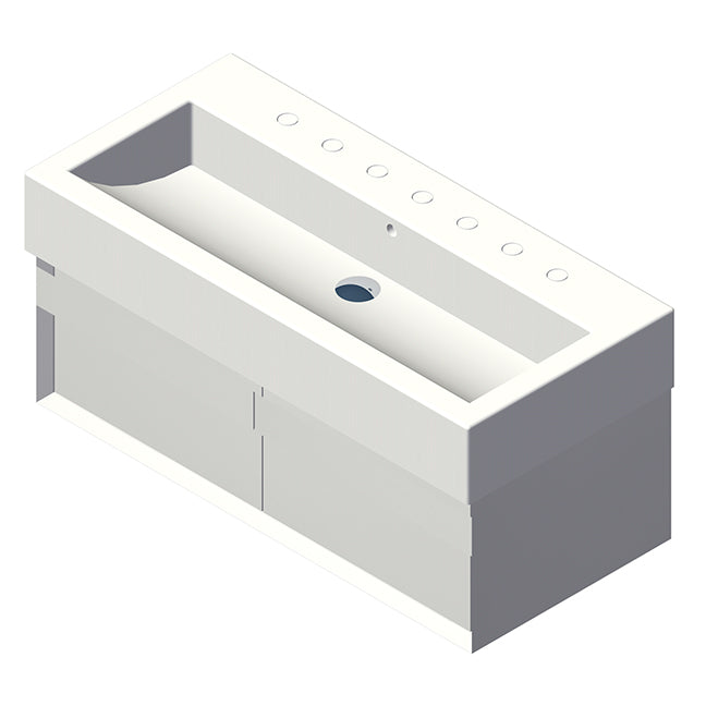 Lacava Luce 40" Wall-Mount Under-Counter Vanity