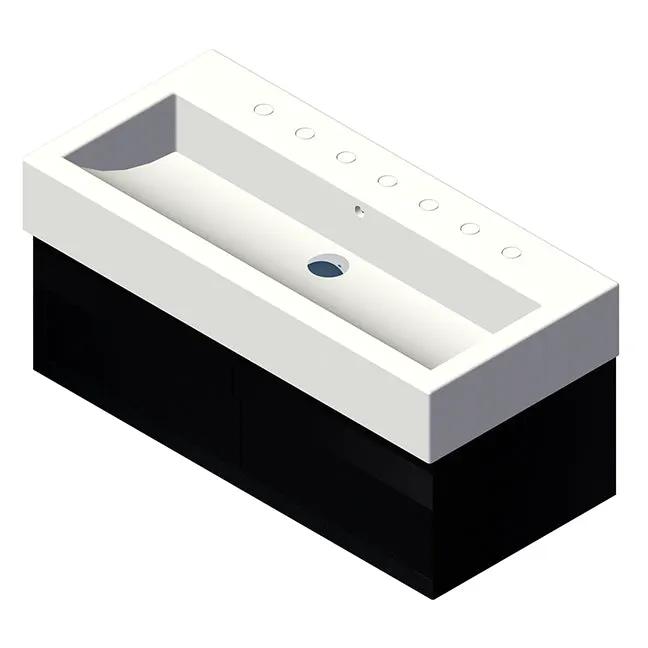 Lacava Luce 40" Wall-Mount Under-Counter Vanity by Lacava