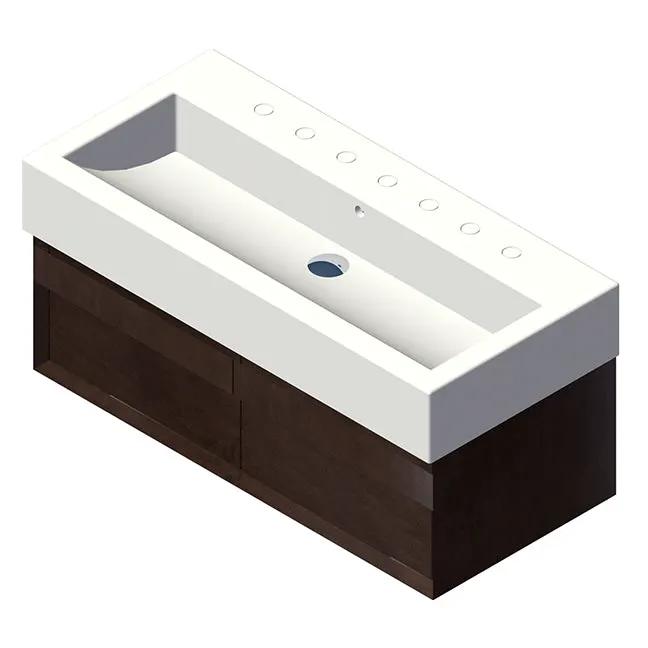 Lacava Luce 40" Wall-Mount Under-Counter Vanity by Lacava