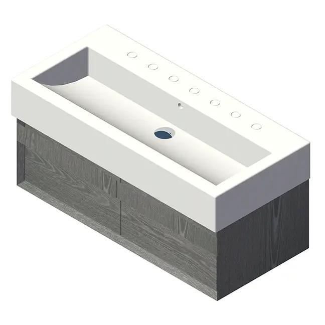 Lacava Luce 40" Wall-Mount Under-Counter Vanity by Lacava