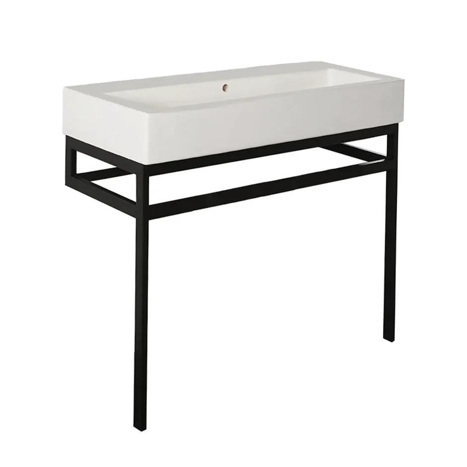 Lacava Aquagrande 29" Floor-Standing Metal Console Stand by Lacava