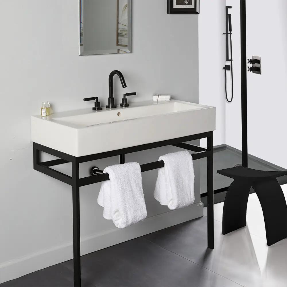 matte black faucet