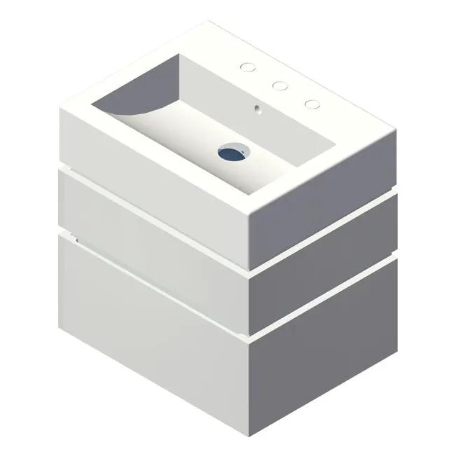 Lacava Aquagrande 24" Wall Mount Vanity by Lacava