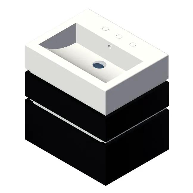 Lacava Aquagrande 24" Wall Mount Vanity by Lacava