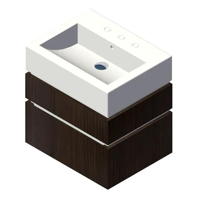 Lacava Aquagrande 24" Wall Mount Vanity by Lacava