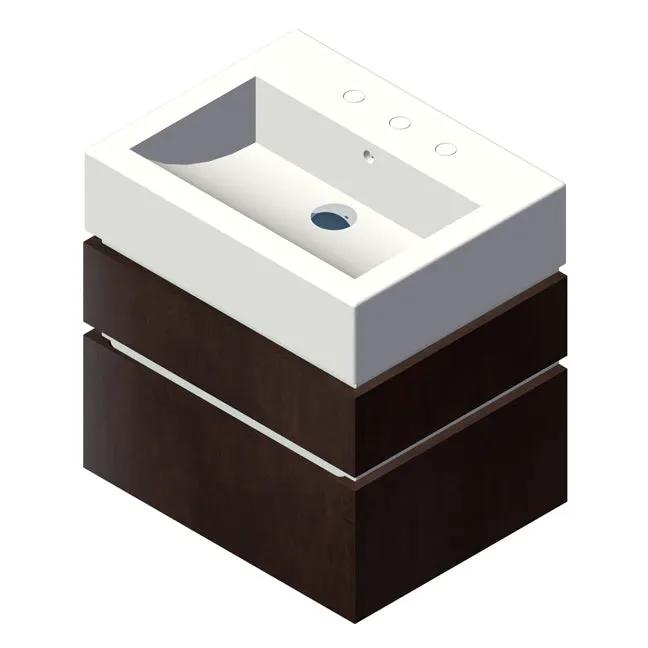 Lacava Aquagrande 24" Wall Mount Vanity by Lacava