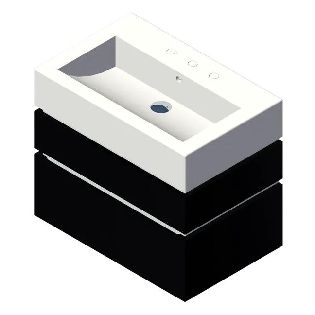 Lacava Aquagrande 29" Wall Mount Vanity by Lacava