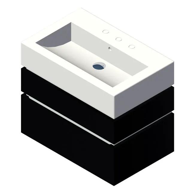Lacava Aquagrande 29" Wall Mount Vanity by Lacava