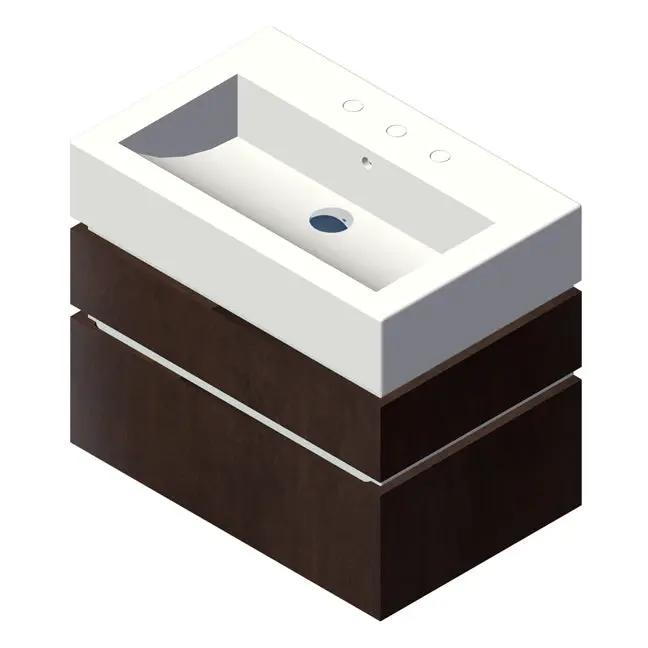 Lacava Aquagrande 29" Wall Mount Vanity by Lacava