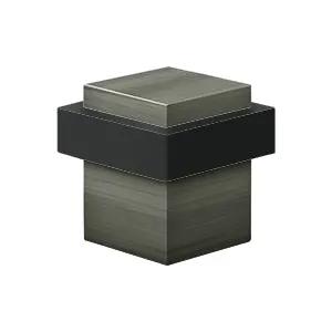 Deltana Square Universal Floor Bumper 1-3/8", Solid Brass by Deltana