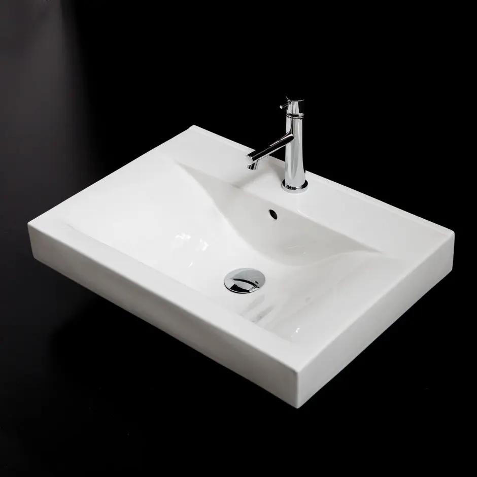 white sink