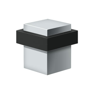 polished chrome floor bumper