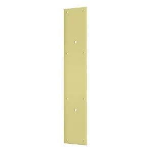 Deltana 20" Push Plate for 10" Door Pull by Deltana