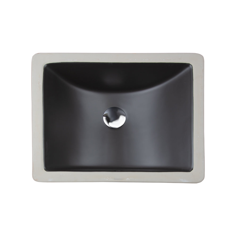 Lacava Spring 19" Under-Counter Porcelain Bathroom Sink with an Overflow