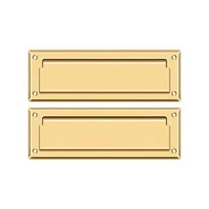 Deltana 8-7/8" Mail Slot with Back Plate by Deltana