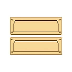 Deltana 8-7/8" Mail Slot with Back Plate