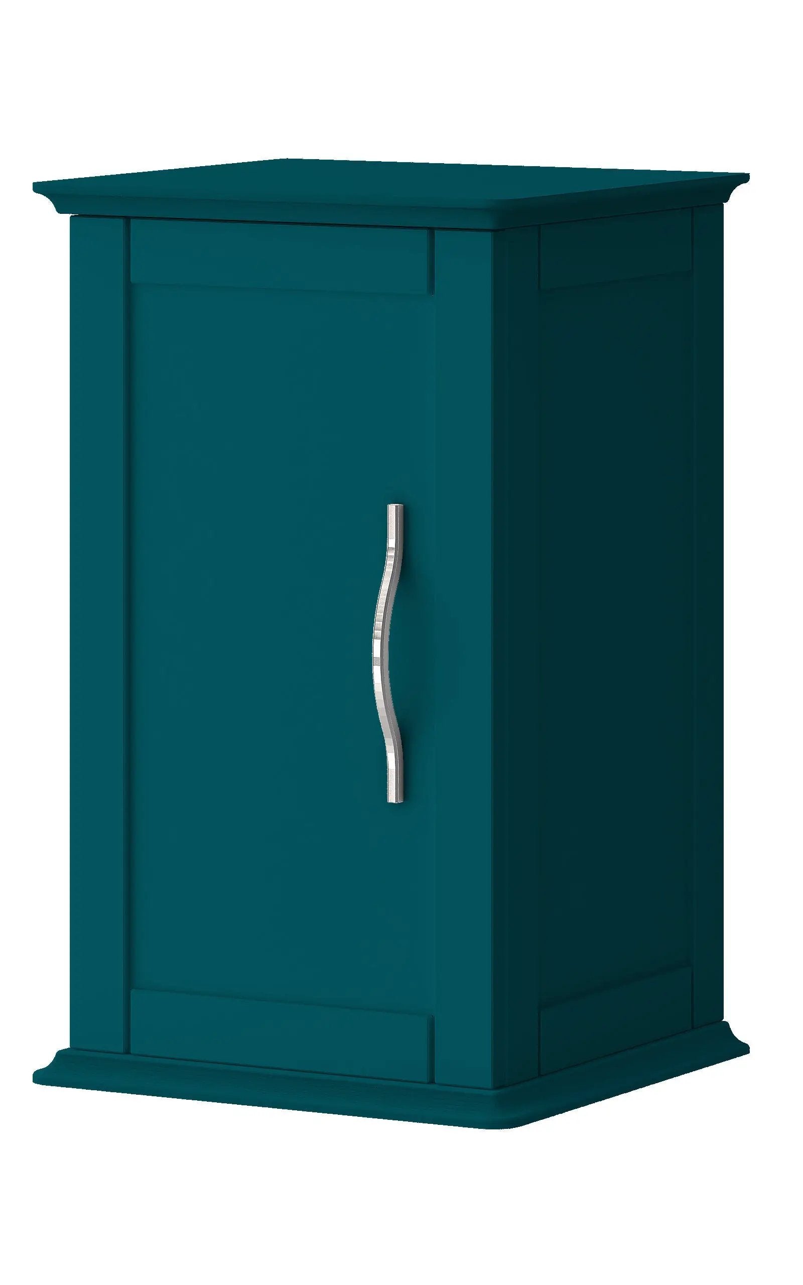 petrol blue cabinet