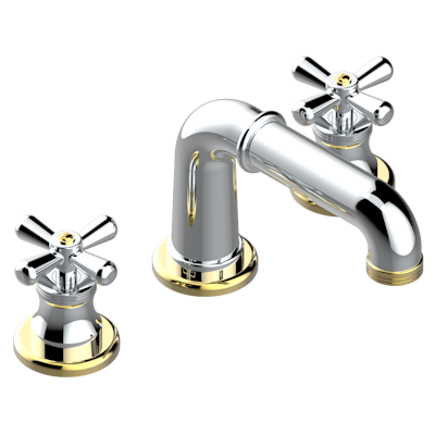 THG Paris Beaubourg Widespread Lavatory Set with Drain