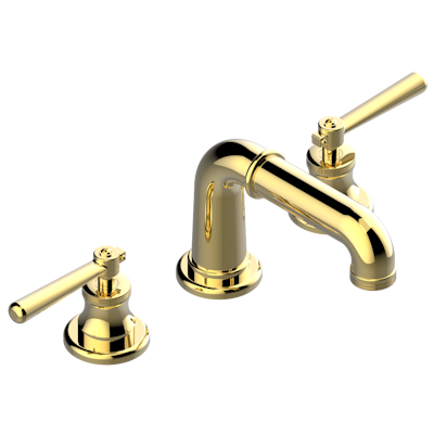 THG Paris Beaubourg with Lever Handles Widespread Lavatory Set with Drain by THG Paris