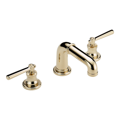 THG Paris Beaubourg with Lever Handles Widespread Lavatory Set with Drain