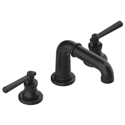 THG Paris Beaubourg with Lever Handles Widespread Lavatory Set with Drain