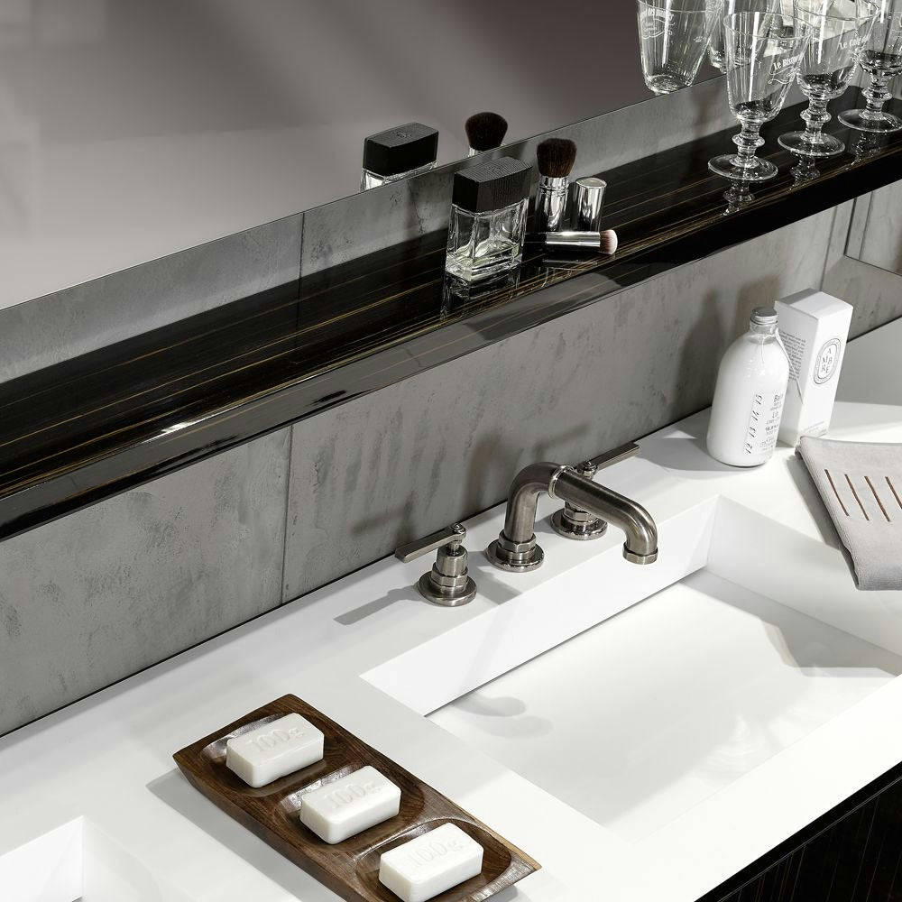 nickel polished faucet