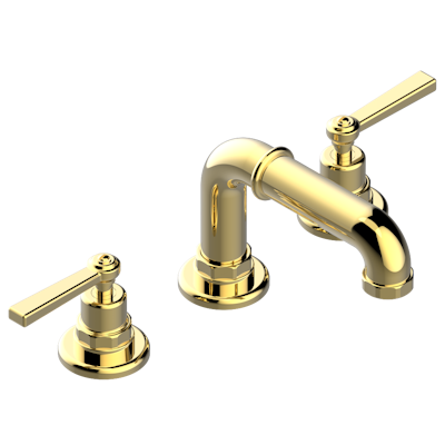 THG Paris Saint-Germain with Lever Handles Widespread Lavatory Set with Drain by THG Paris