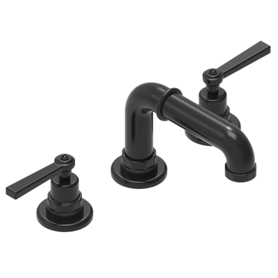 THG Paris Saint-Germain with Lever Handles Widespread Lavatory Set with Drain