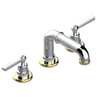 THG Paris Saint-Germain with Lever Handles Widespread Lavatory Set with Drain by THG Paris