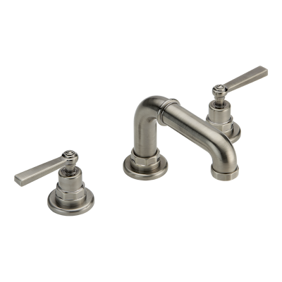 THG Paris Saint-Germain with Lever Handles Widespread Lavatory Set with Drain