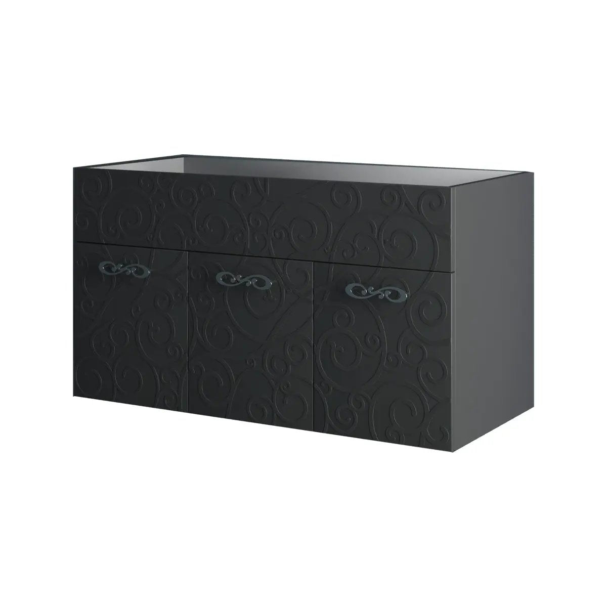 graphite vanity