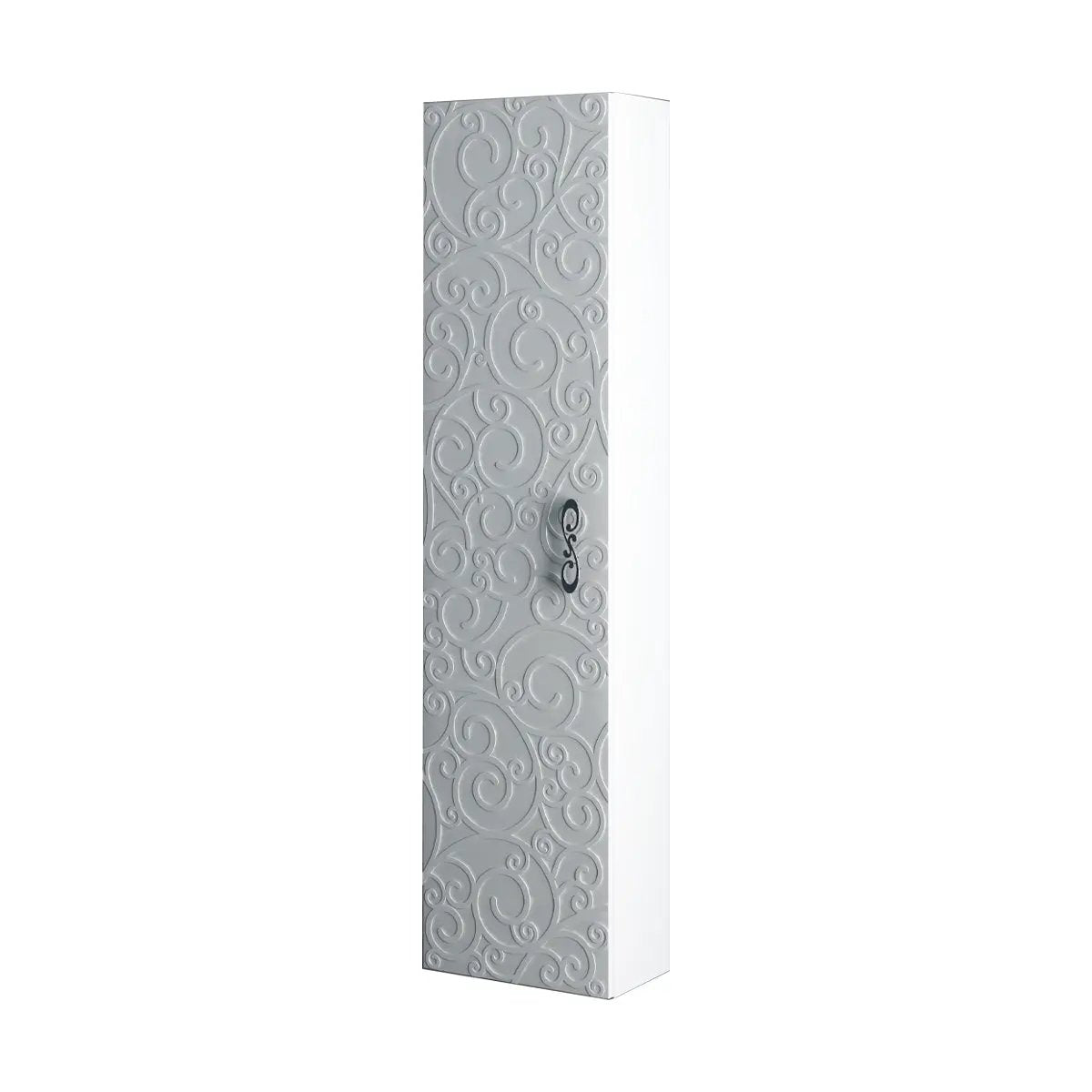 Baden Haus Miami 14" x 55" Linen Cabinet - Internal Grey by Baden Haus