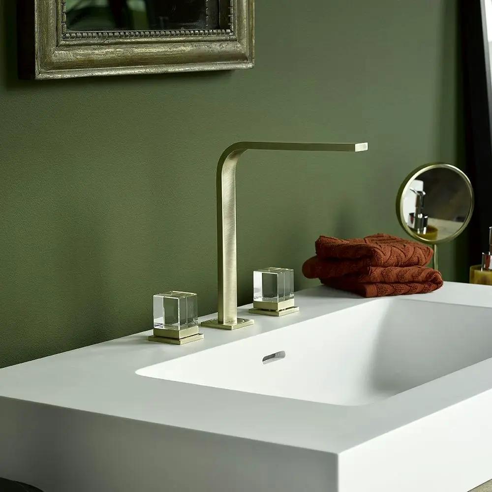 matte soft gold faucet