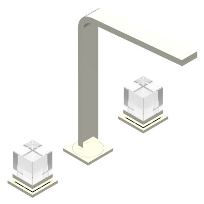 THG Paris Soho 2023 Widespread Lavatory Set with Drain by THG Paris