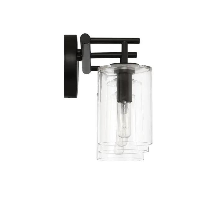 flat black wall sconces