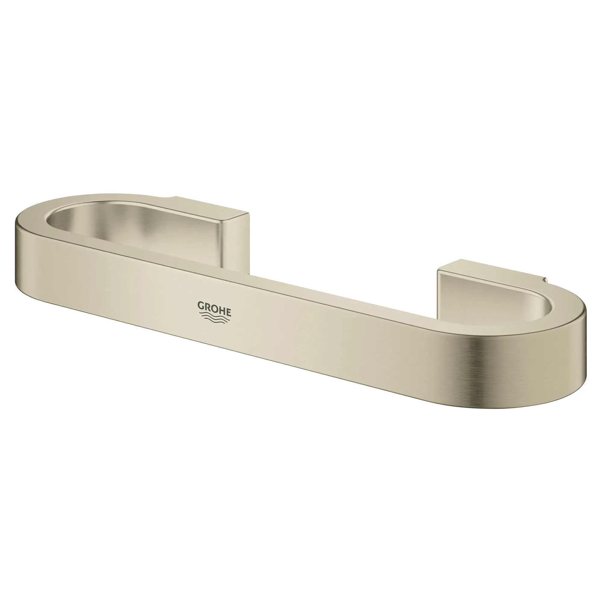 brushed nickel grab bar