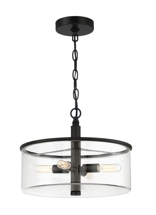 flat black ceiling mount