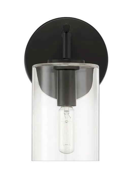 flat black wall sconces