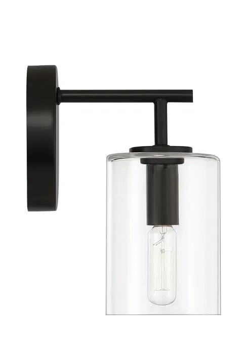 flat black wall sconces