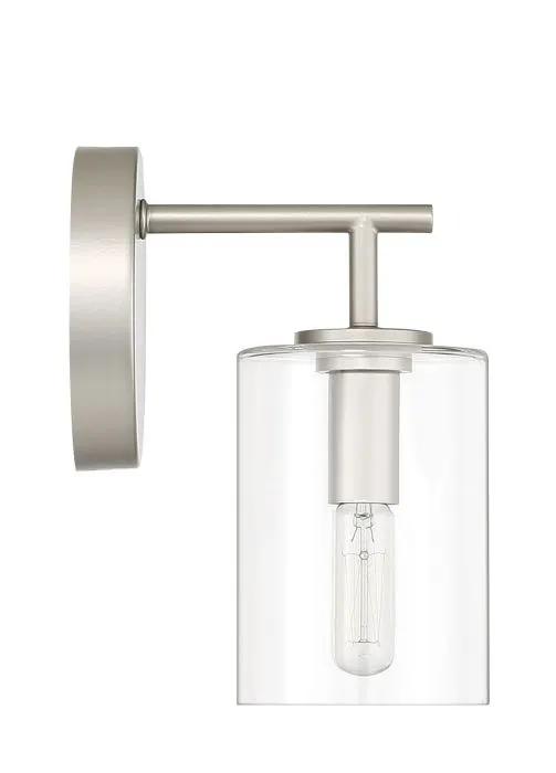 satin nickel wall sconces