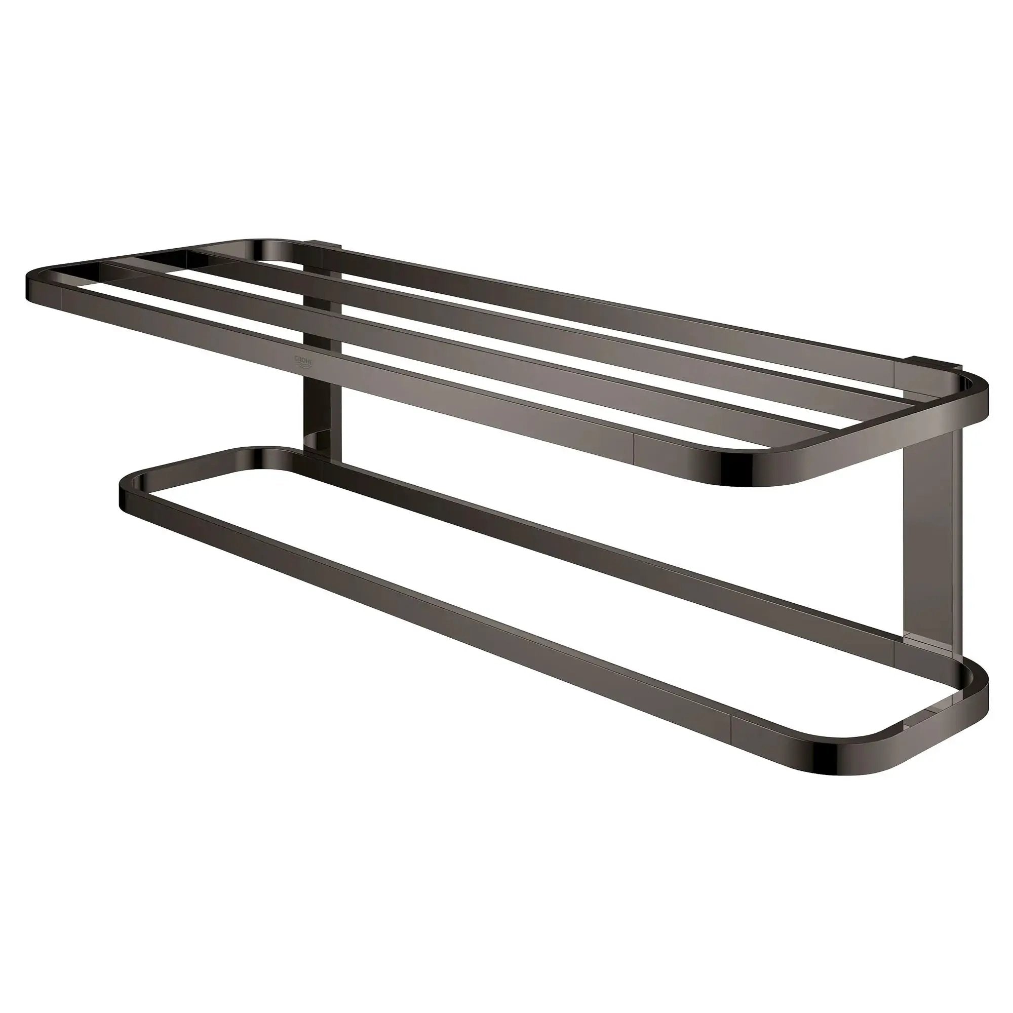 hard graphite towel rack
