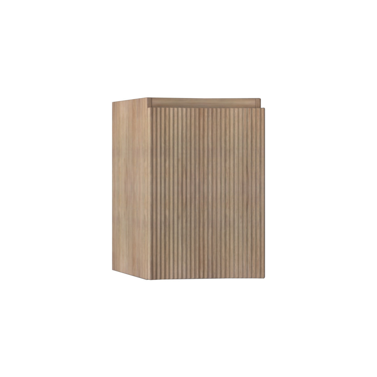 Baden Haus Olimpia 1 door LH Side Cabinet with Fluted Fronts