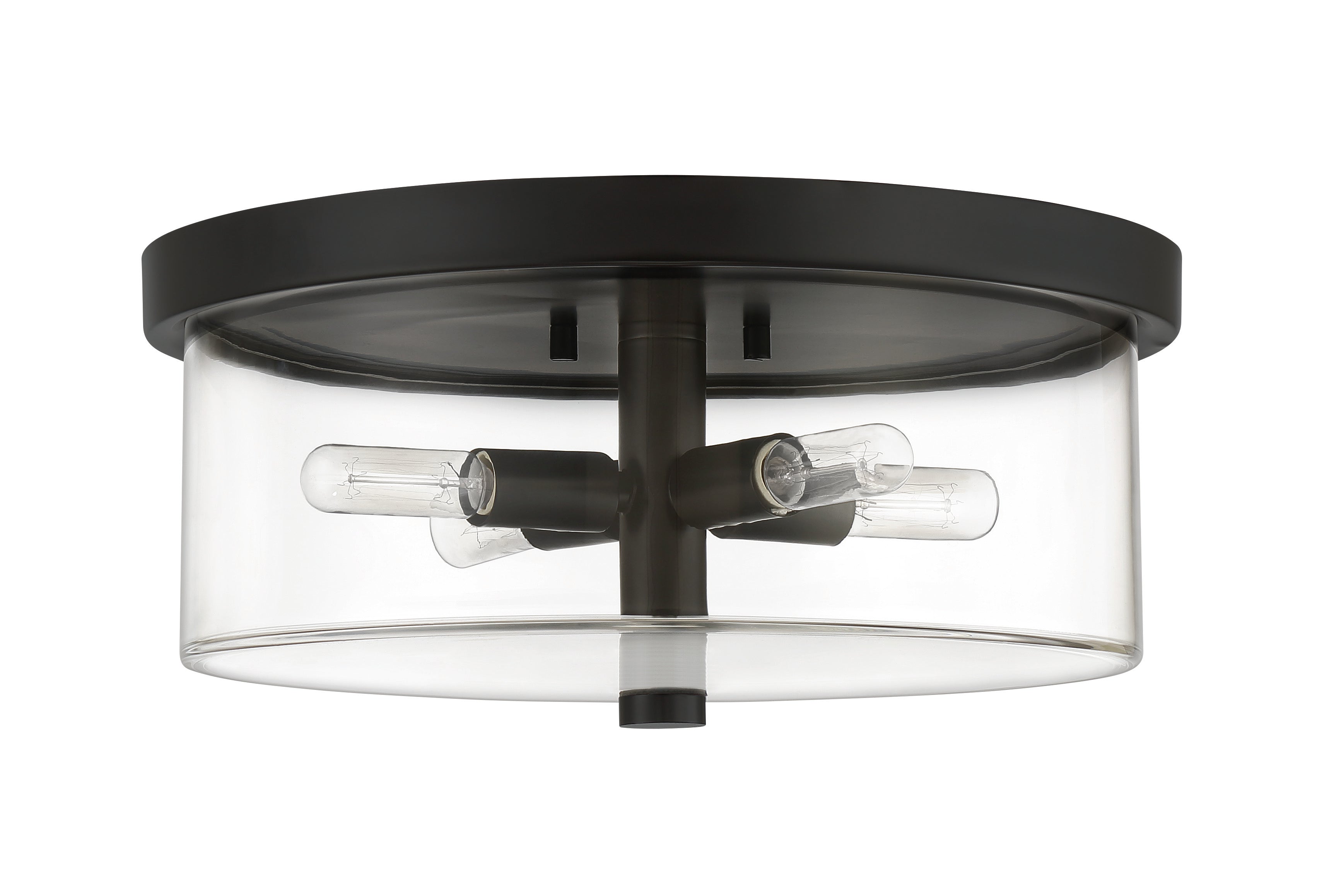 flat black ceiling mount