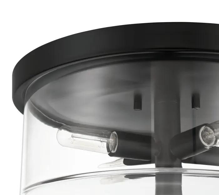 flat black ceiling mount