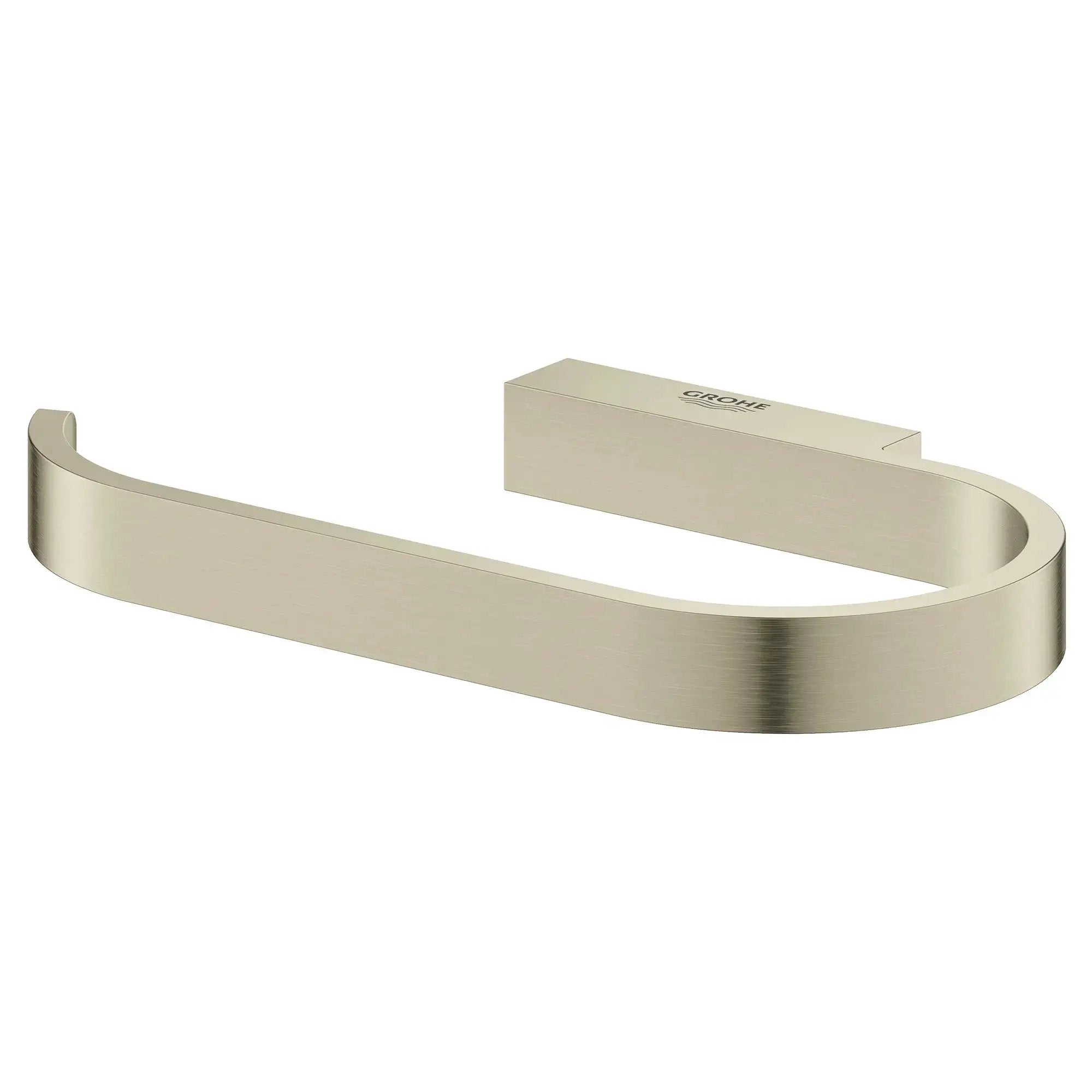 brushed nickel toilet paper holder