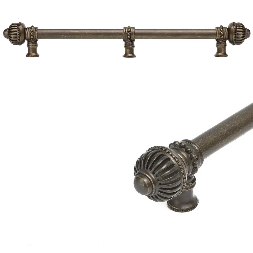 Carpe Diem Cricket Cage Large Finial Appliance/Long Pull - 5/8" Smooth Bar and Center Brace by Carpe Diem
