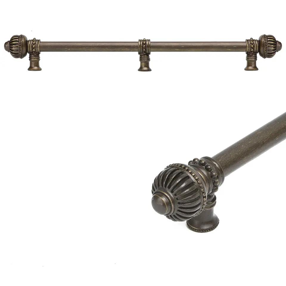 Carpe Diem Cricket Cage Large Finial Appliance/Long Pull - 5/8" Smooth Bar and Center Brace by Carpe Diem