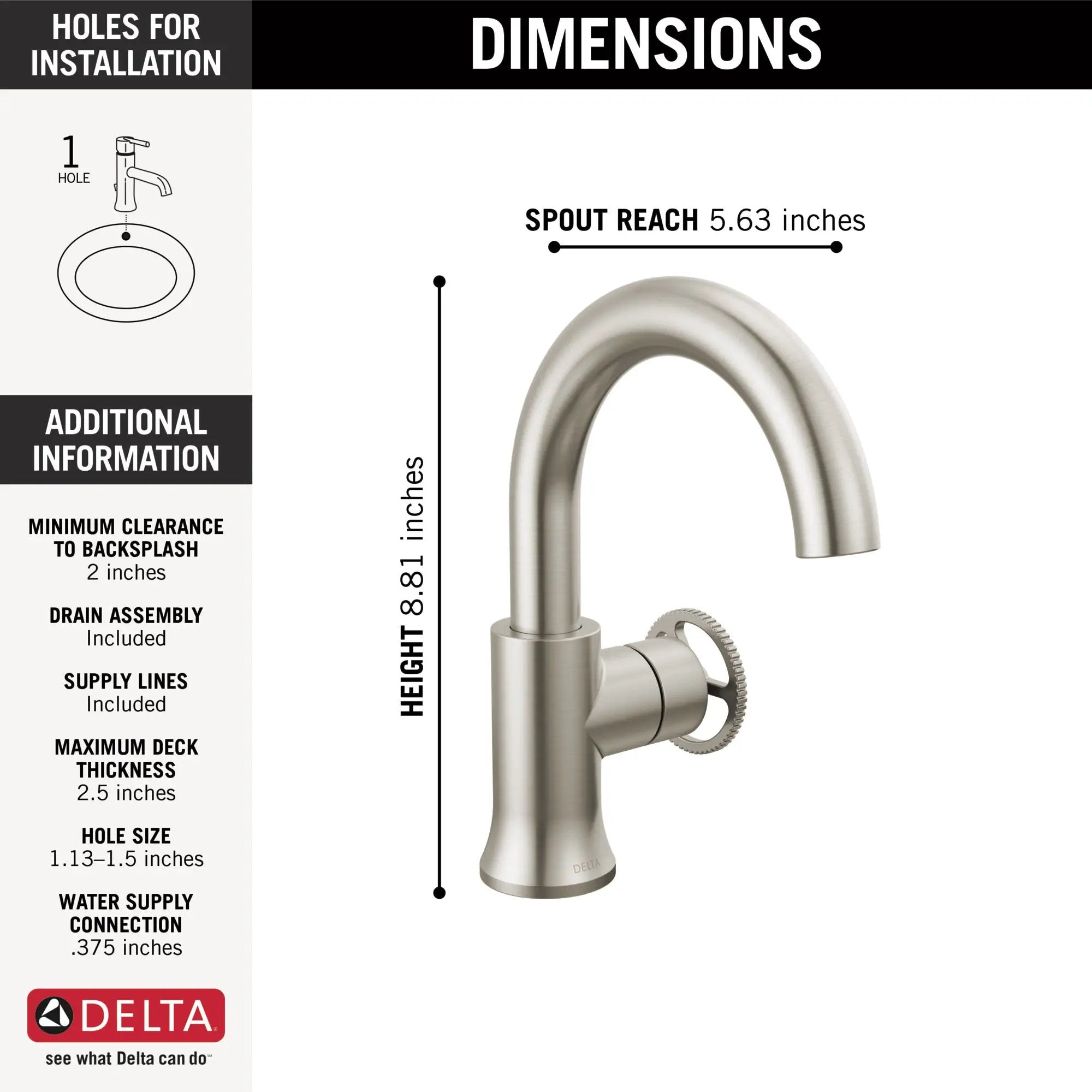 stainless bathroom faucet