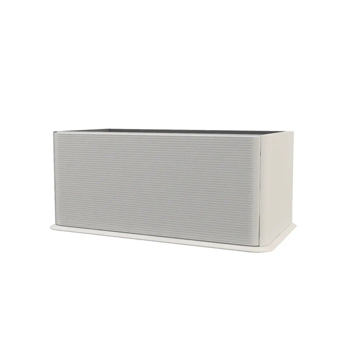 white matte vanity